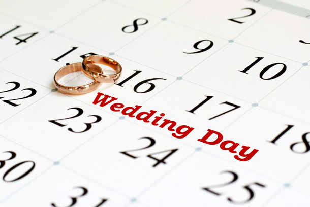 Календар весільних дат на 2020 рік